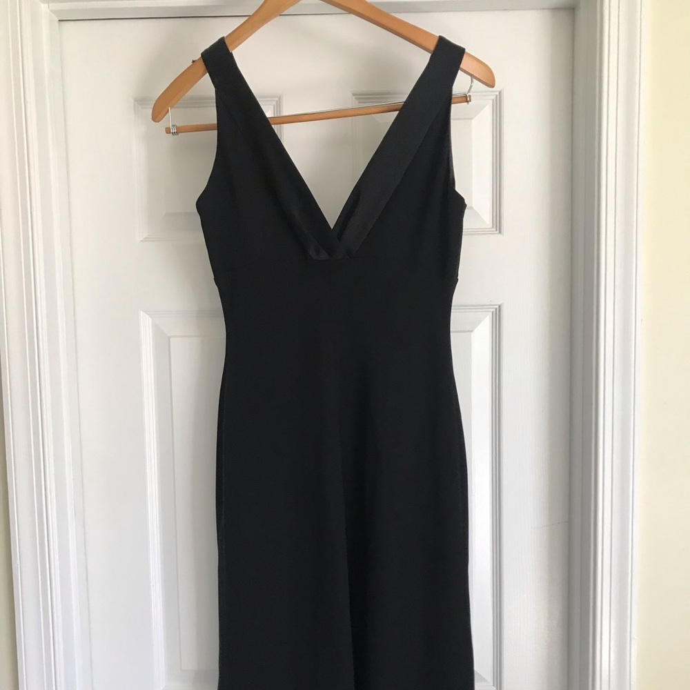 Black cocktail dress